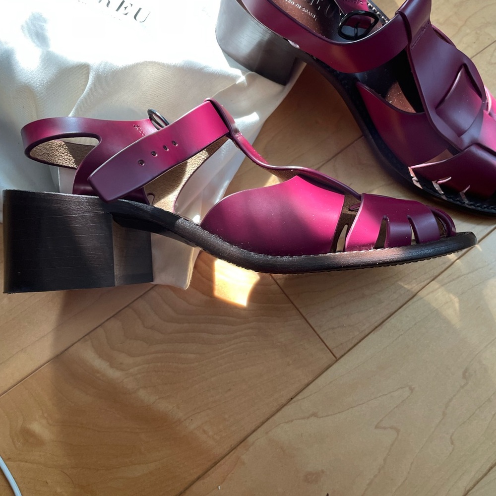 Hereu heeled pesca sandal size 37 brand new - Picture 3 of 4